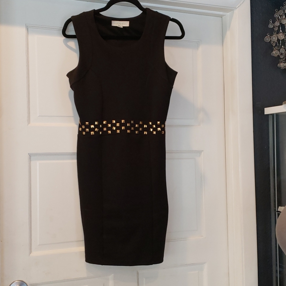 Nicki Minaj Bodycon Dress w/ Gold Studs